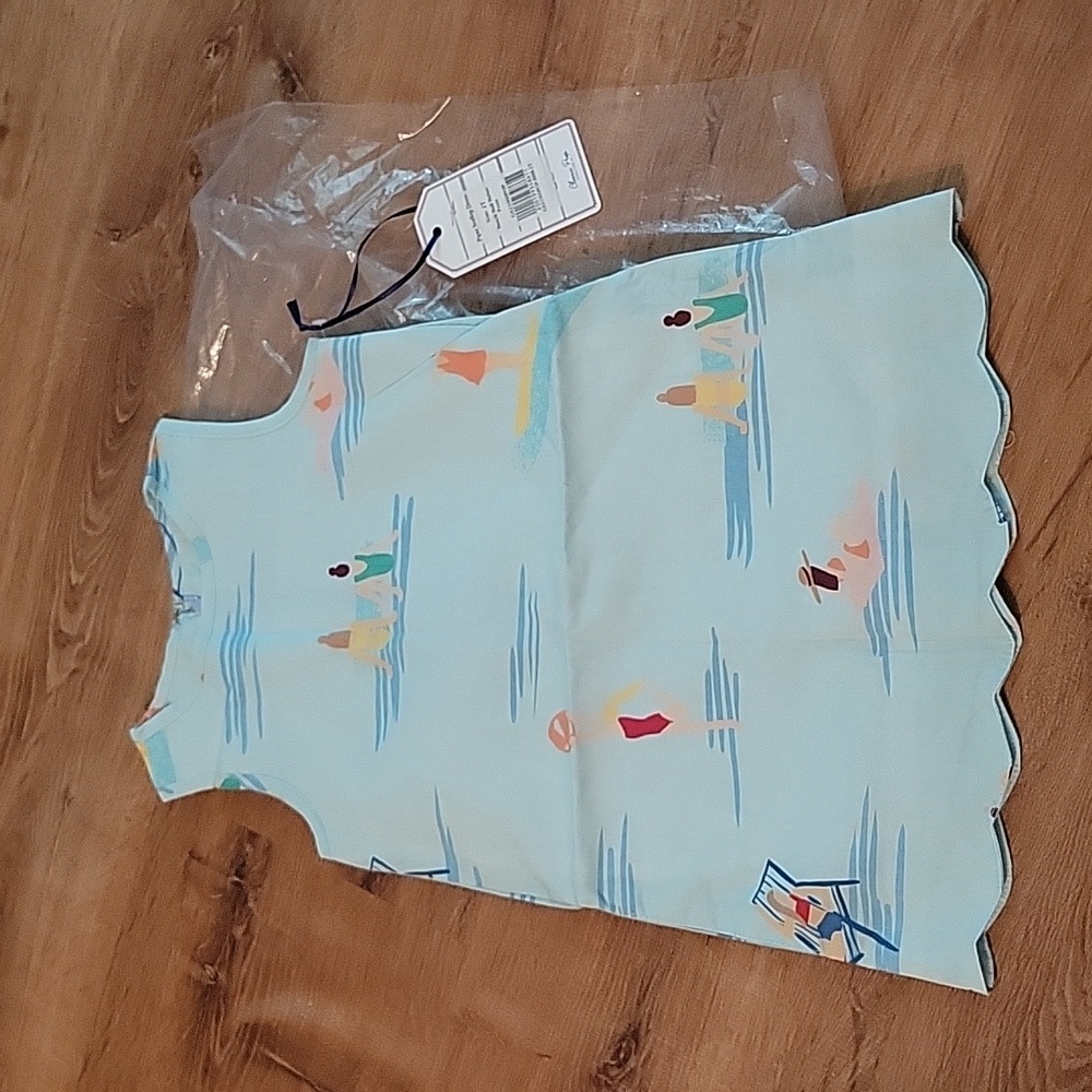 Piper scallop dress 2T